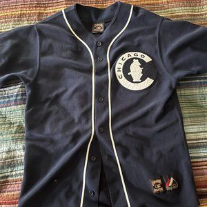 Chicago Cubs Cooperstown Collection Blue Retro Jersey Size Medium 1911-1912